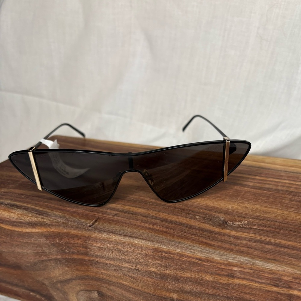 NWT Saint Laurent Cat Eye Mask Sunglasses, 99mm